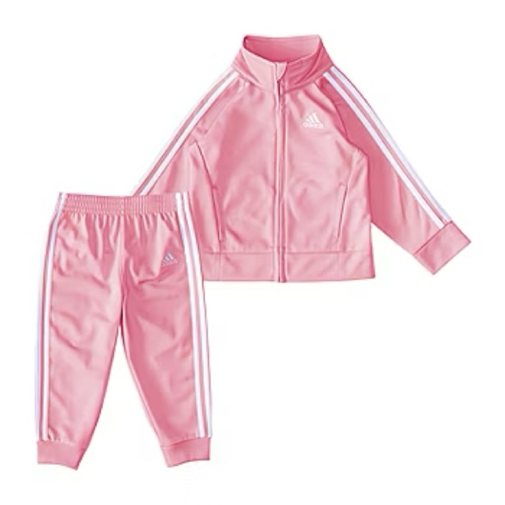 Adidas Pink Tracksuit